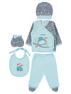 Baby newborn 5-delige kleding set jongens - Dream Beep Babykleding