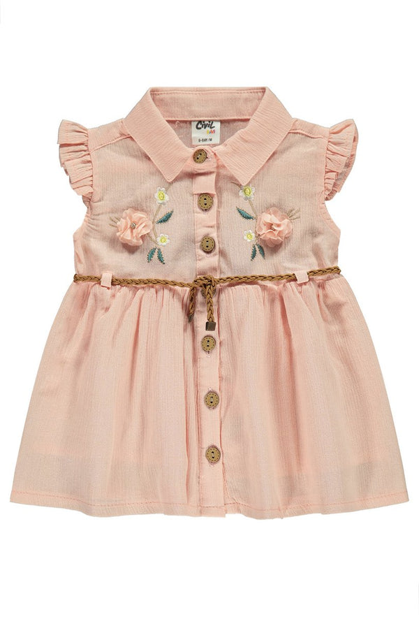 Meisjes jurk met bloemen - Baby