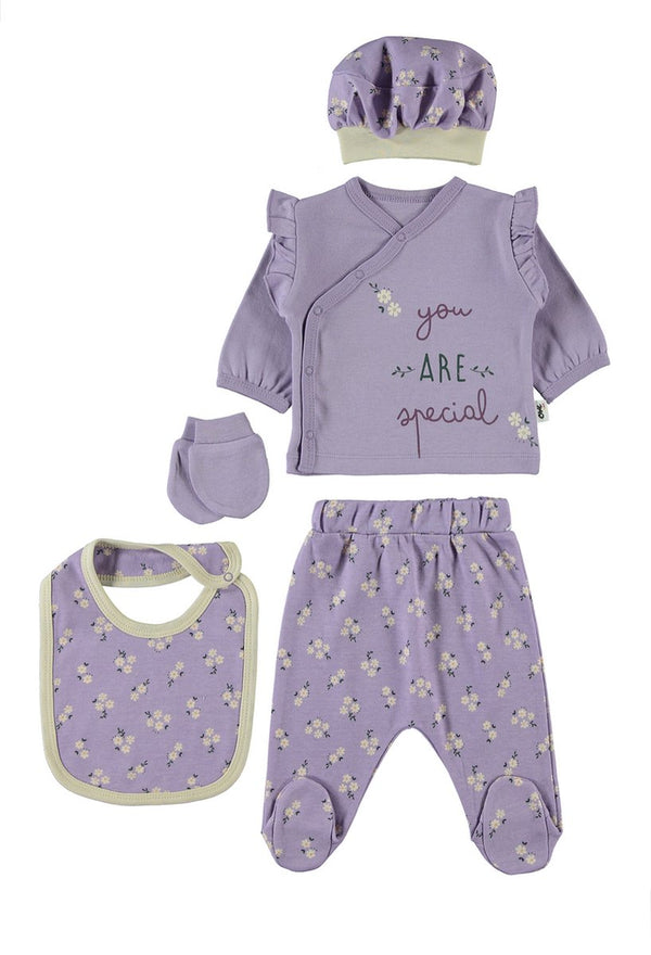 You are special - Baby newborn 5-delige kleding set meisjes - Newborn kleding set - Newborn set - Babykleding - Babyshower cadeau - Kraamcadeau