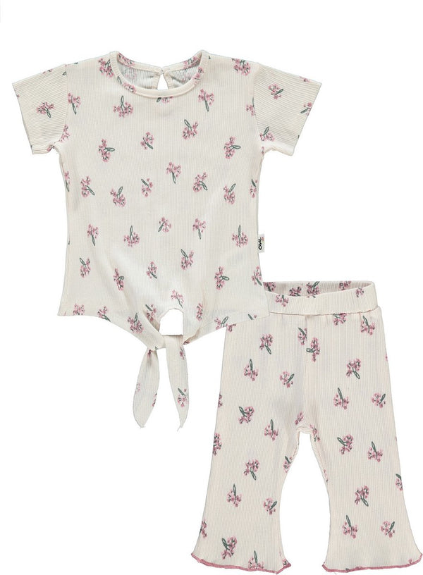 T-shirt & broek meisjes - Tweedelige set