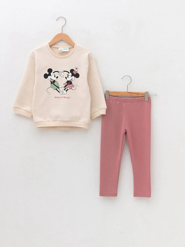 Minnie mouse sweater & legging set