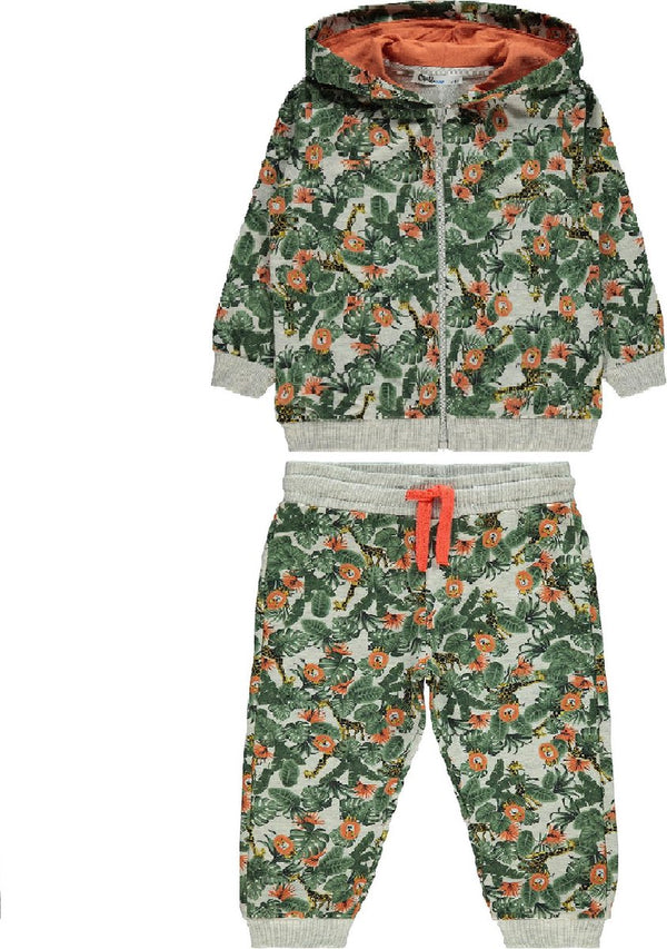 Jungle dieren vest & broek set