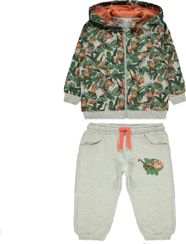 Jungle dieren vest & broek set