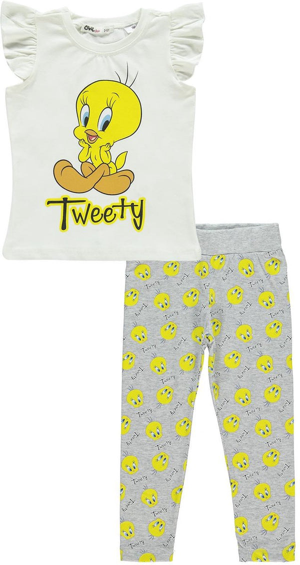 Tweety tweedelige set T-shirt en leggin