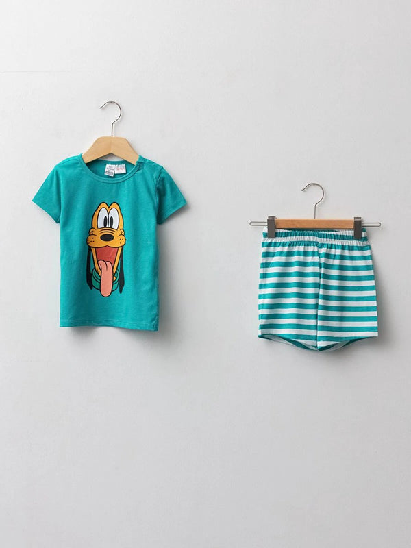 Tweedelige set T-shirt en short jongens