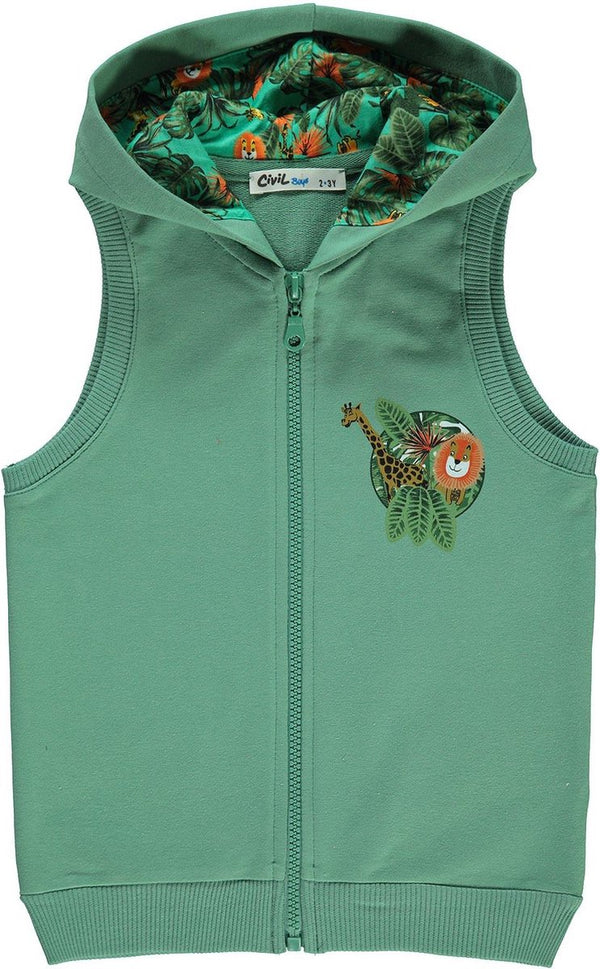 Vest baby/peuter jongens - Jungle dieren